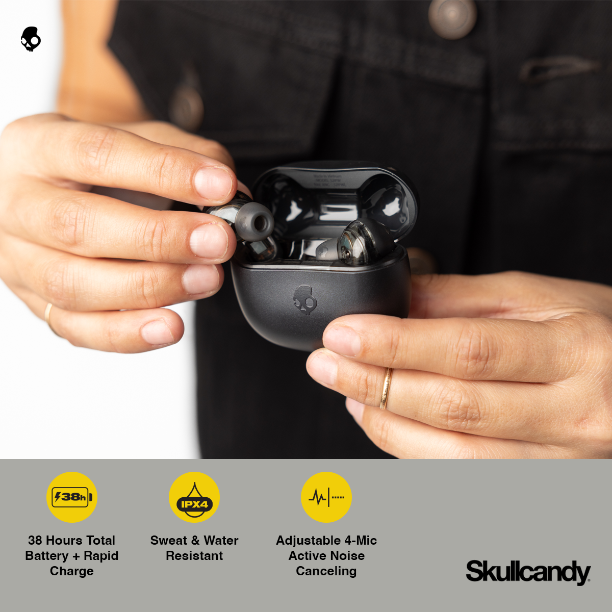 Rail® ANC True Wireless In-Ear Earbuds