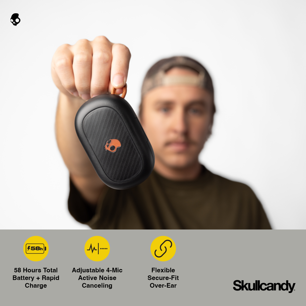 Push® ANC Active True Wireless Sport In-Ear Earbuds