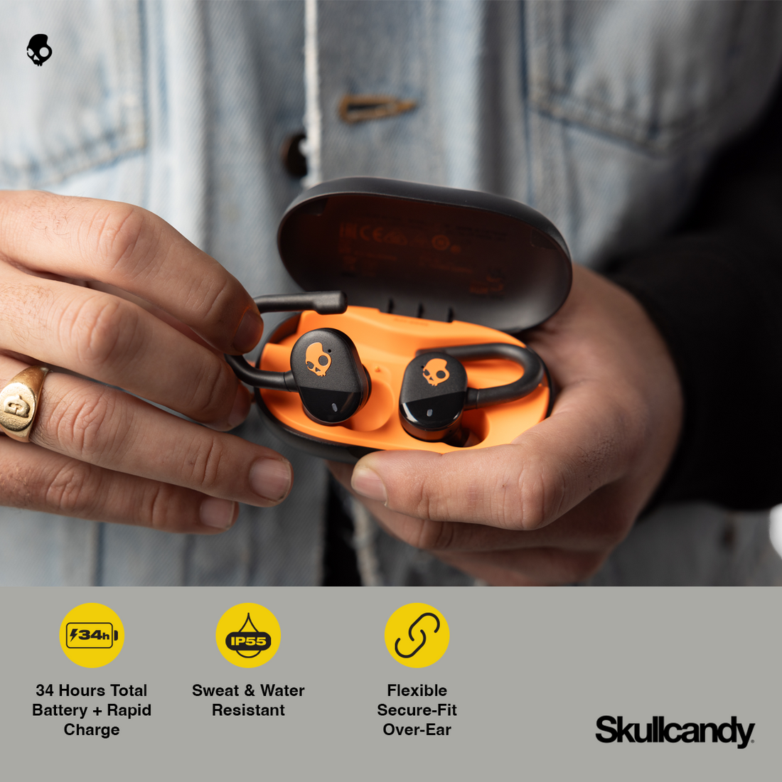 Push® Play Active True Wireless Sport In-Ear Earbuds