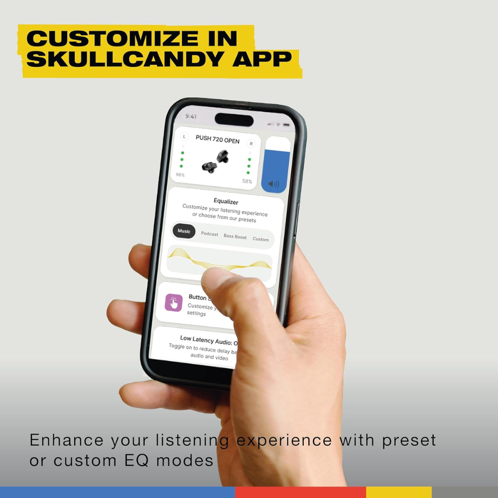 Push® 720 Open True Wireless Open-Ear Earbuds